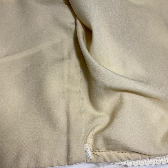 Vintage Handmade Cream Vest - Picture 7 of 15